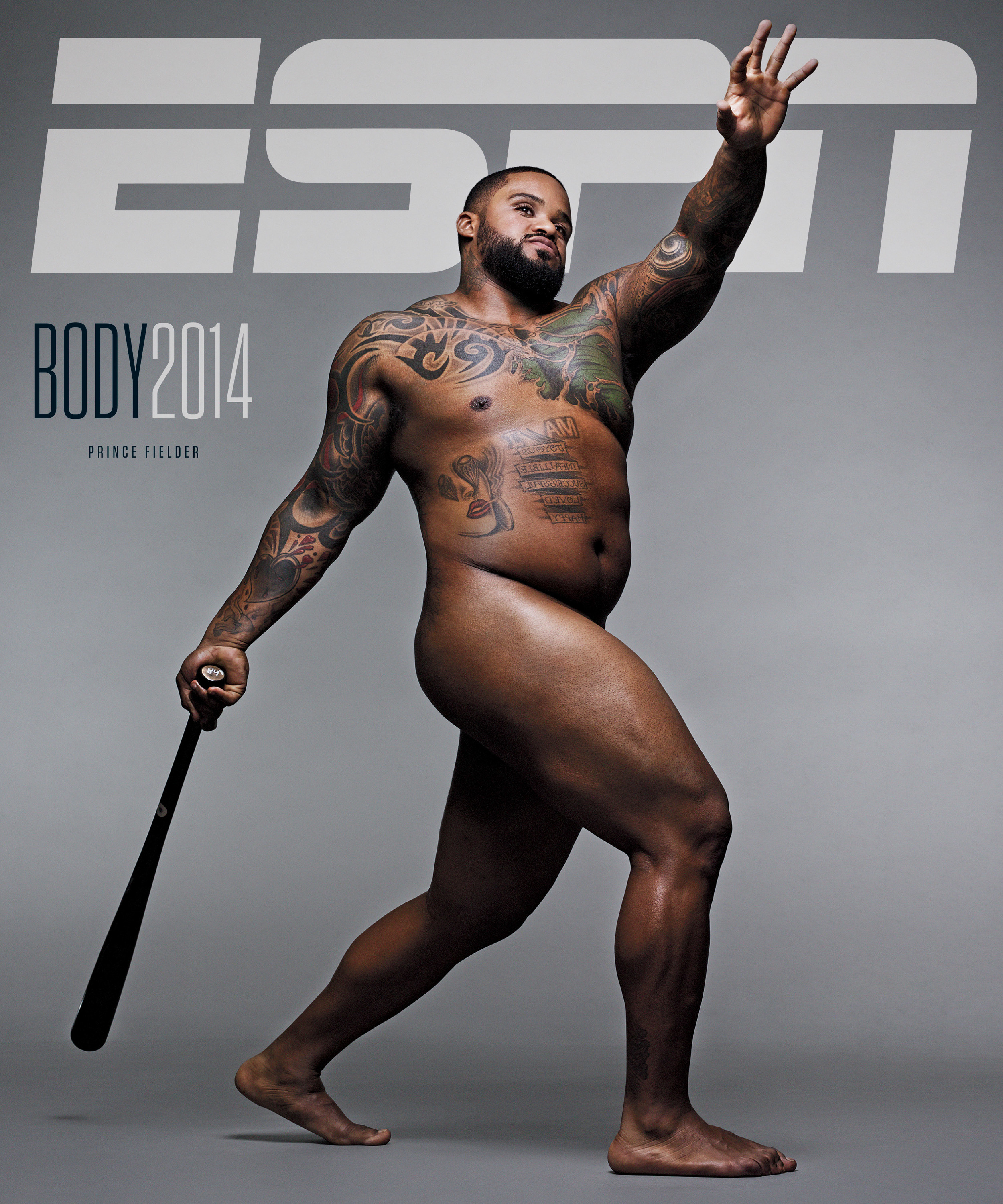 Prince Fielder Body Issue cover