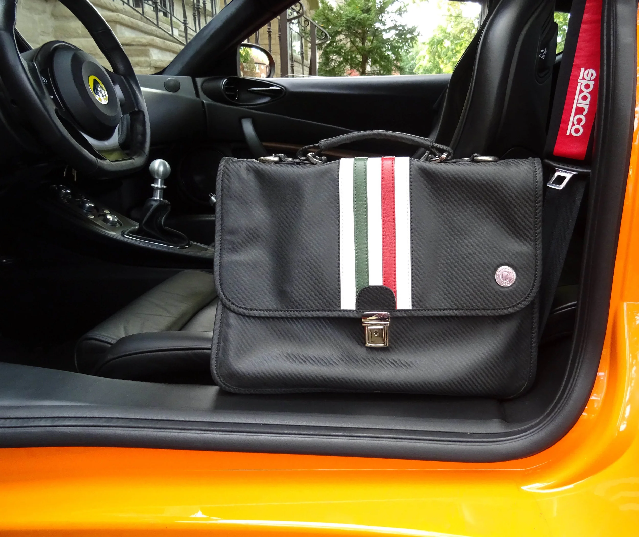 CF Leather Briefcase