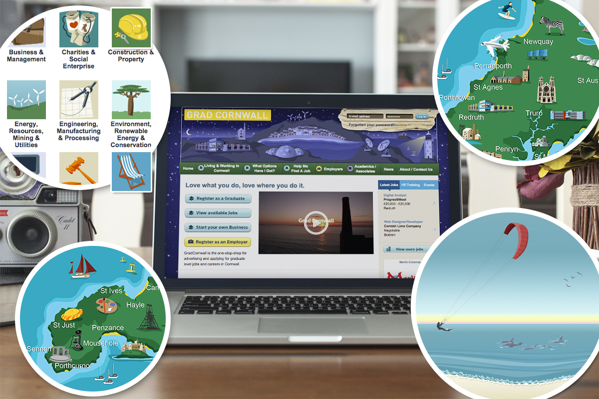 Grad Cornwall Website