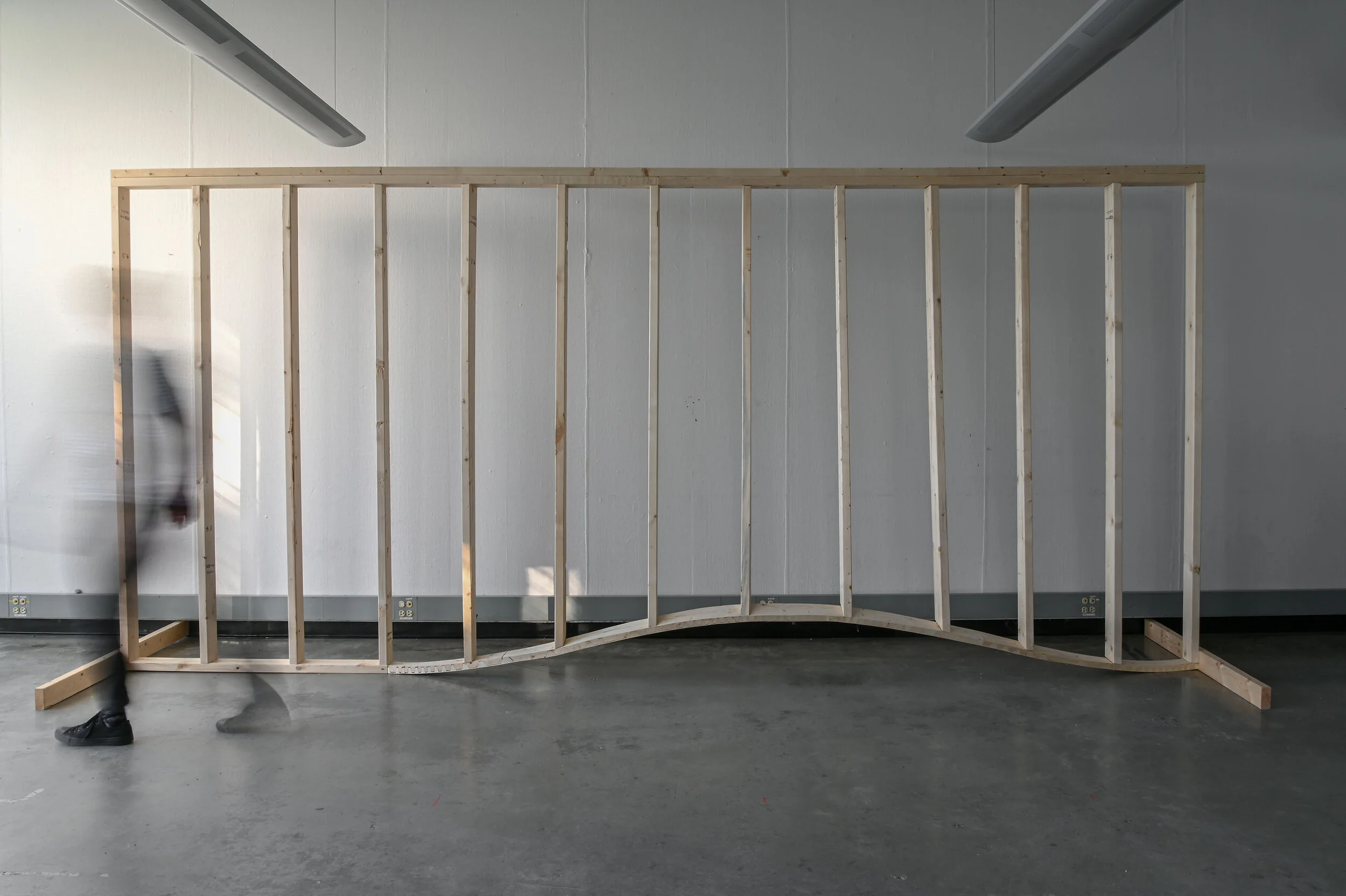 Stick Formed Wall 