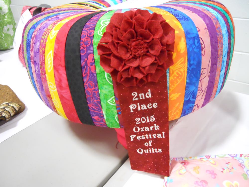 Second place winner and I do so love those ribbons with a floral theme.