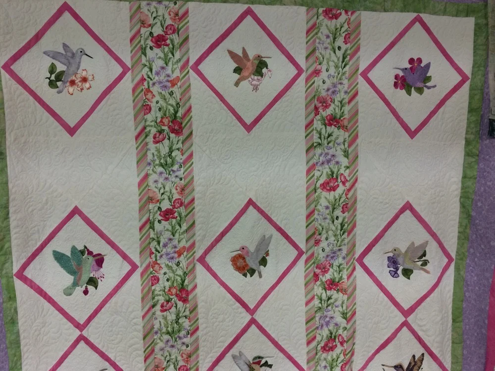 Hummingbirds Handmade Quilt — Made Just For U