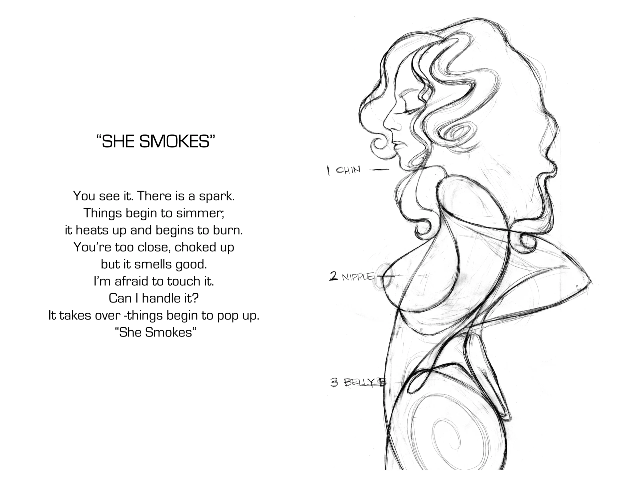She Smokes Sketches