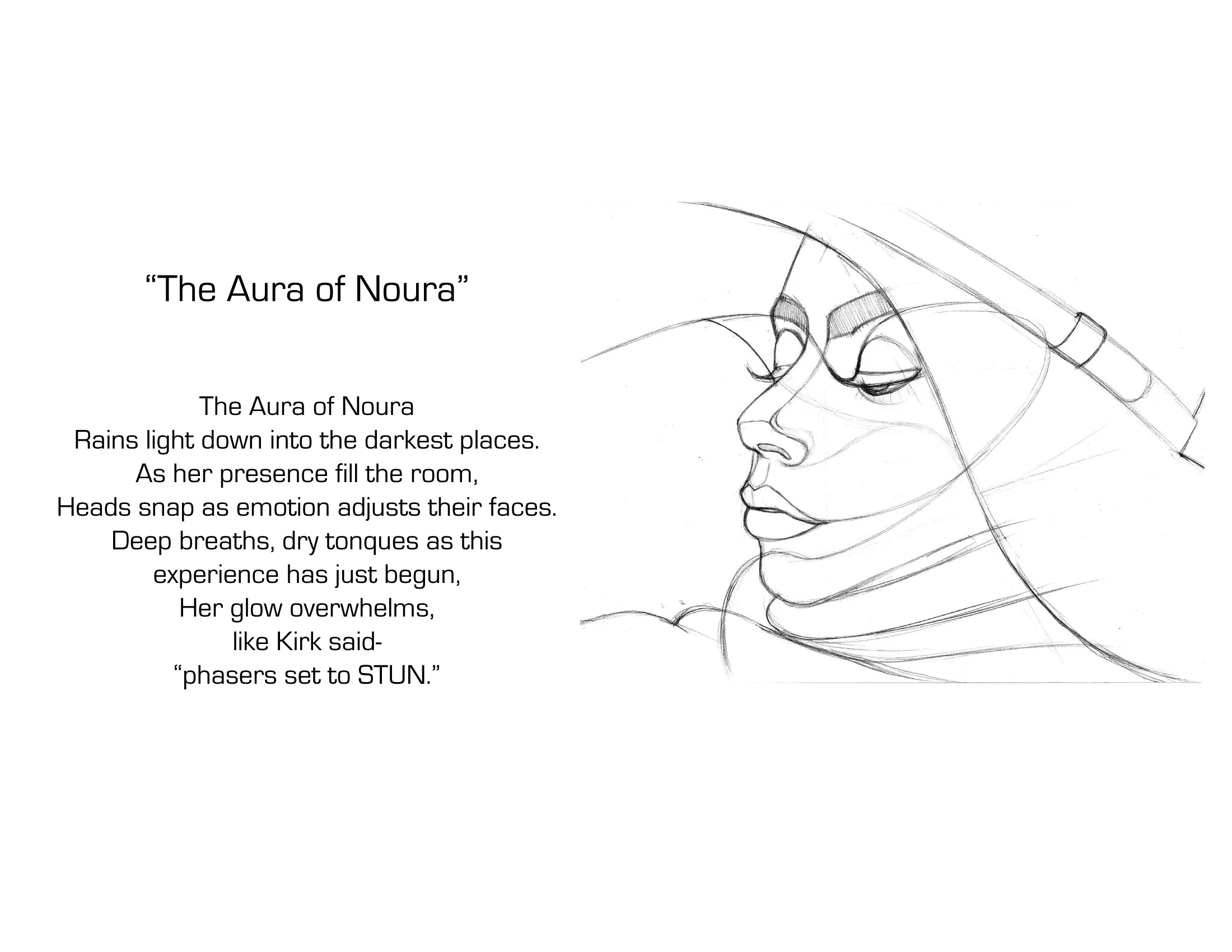 The Aura of Noura Sketch