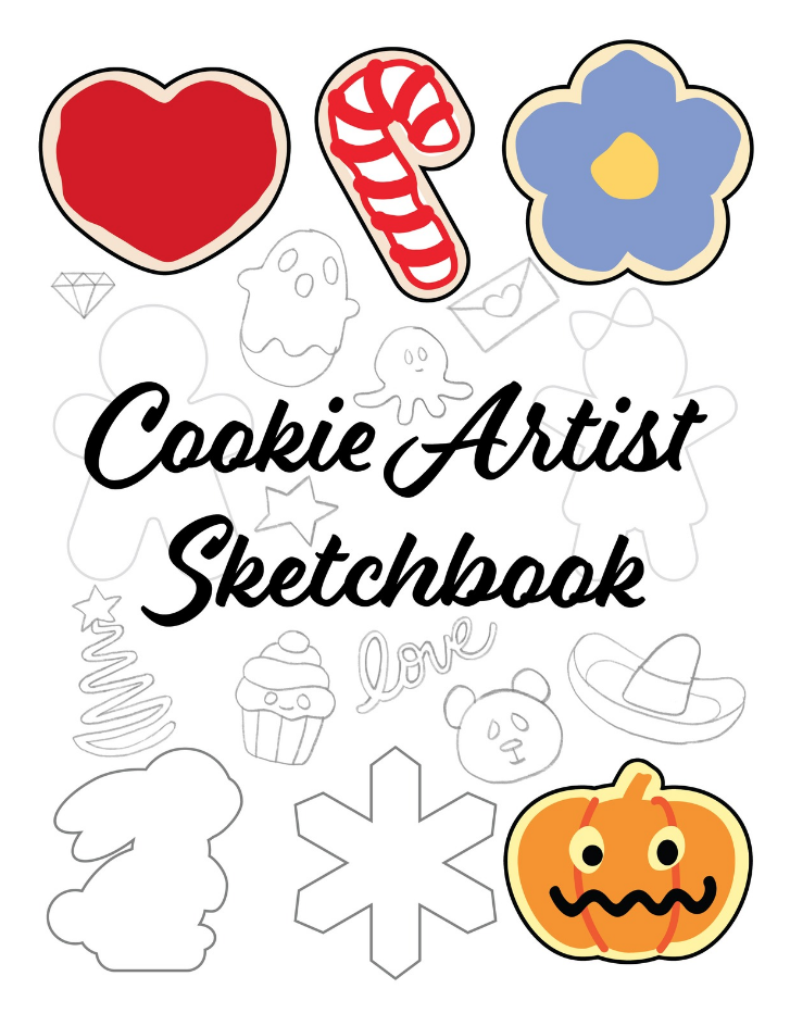 Cookie Artist Sketchbook. Creative Sketchbooks.
