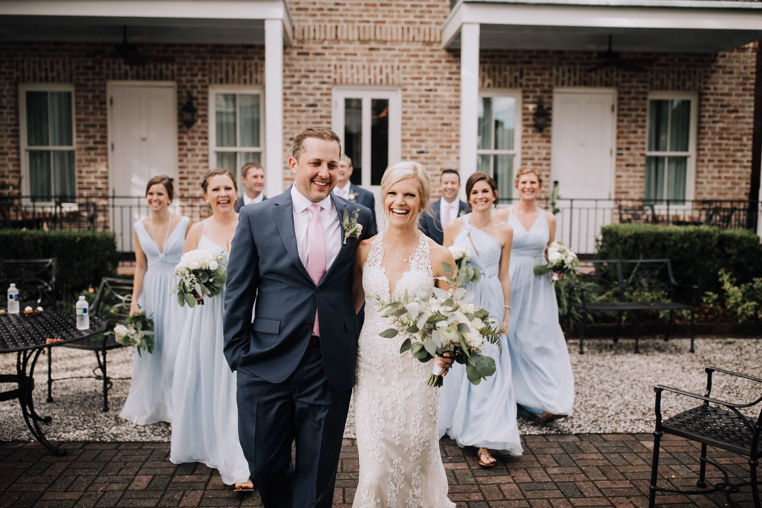 The Courtyard at The Beaufort Inn has many options to choose from for your wedding ceremony and reception.