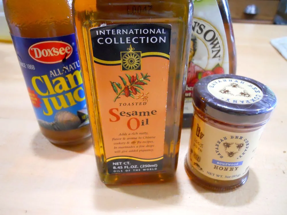 Beekeepers often like to re-use glass jars for honey provided they can get the original labels off.
