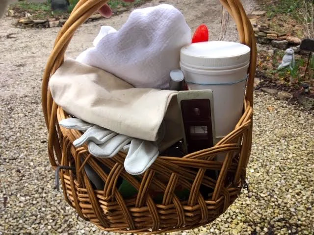 A small level is a good tool to include in your beekeeping basket. (Photo by Charlotte Ekker Wiggins)