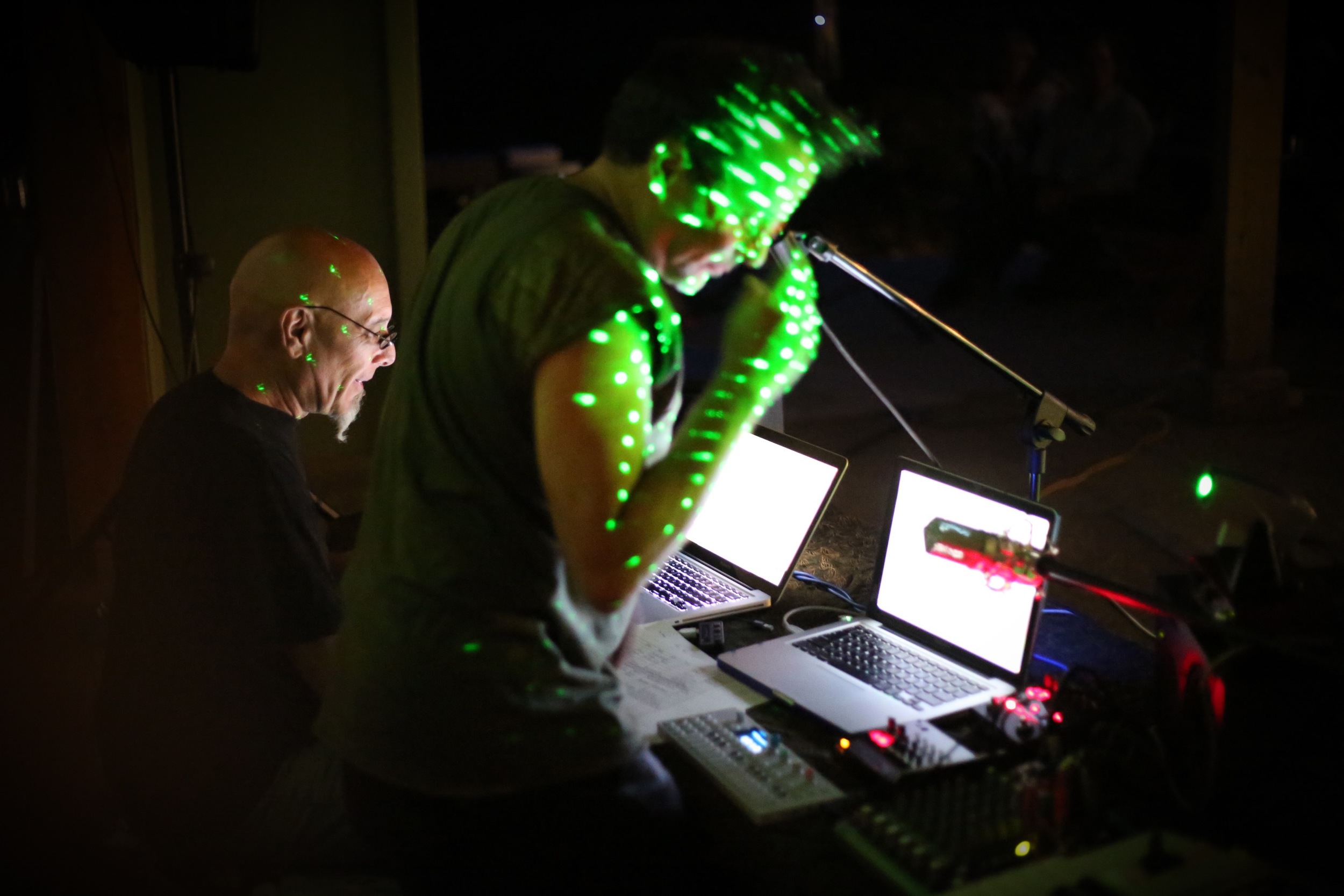Dogon Alive at Underwater Benefit. photos by Mark Verlander