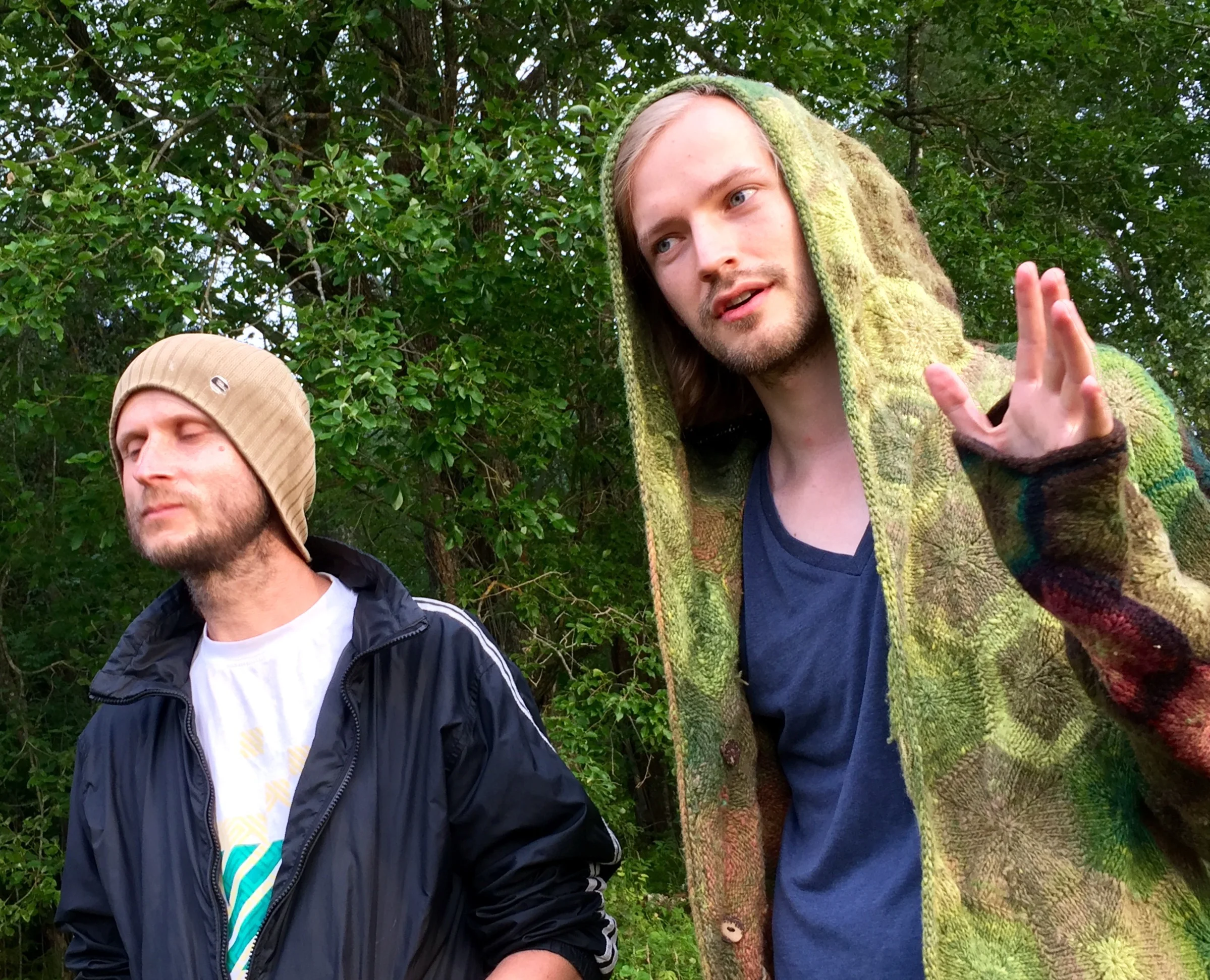 Kukemuru Ambient Festival founders, Kaido Kirkmae and Sander Meentalo.