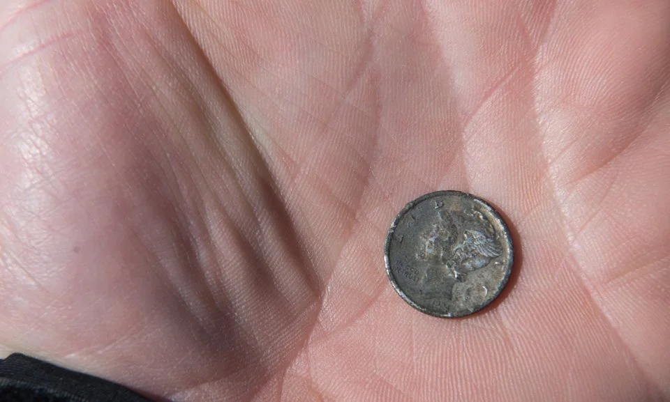 1924 Mercury dime found in bell tower crawl space.jpg