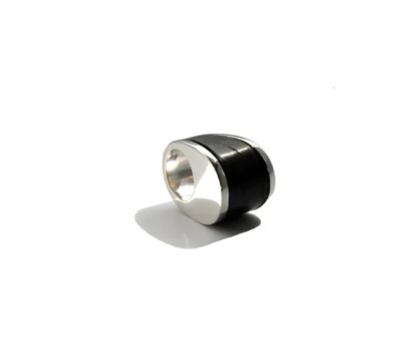 sterling silver and Veneer wood ring.jpg