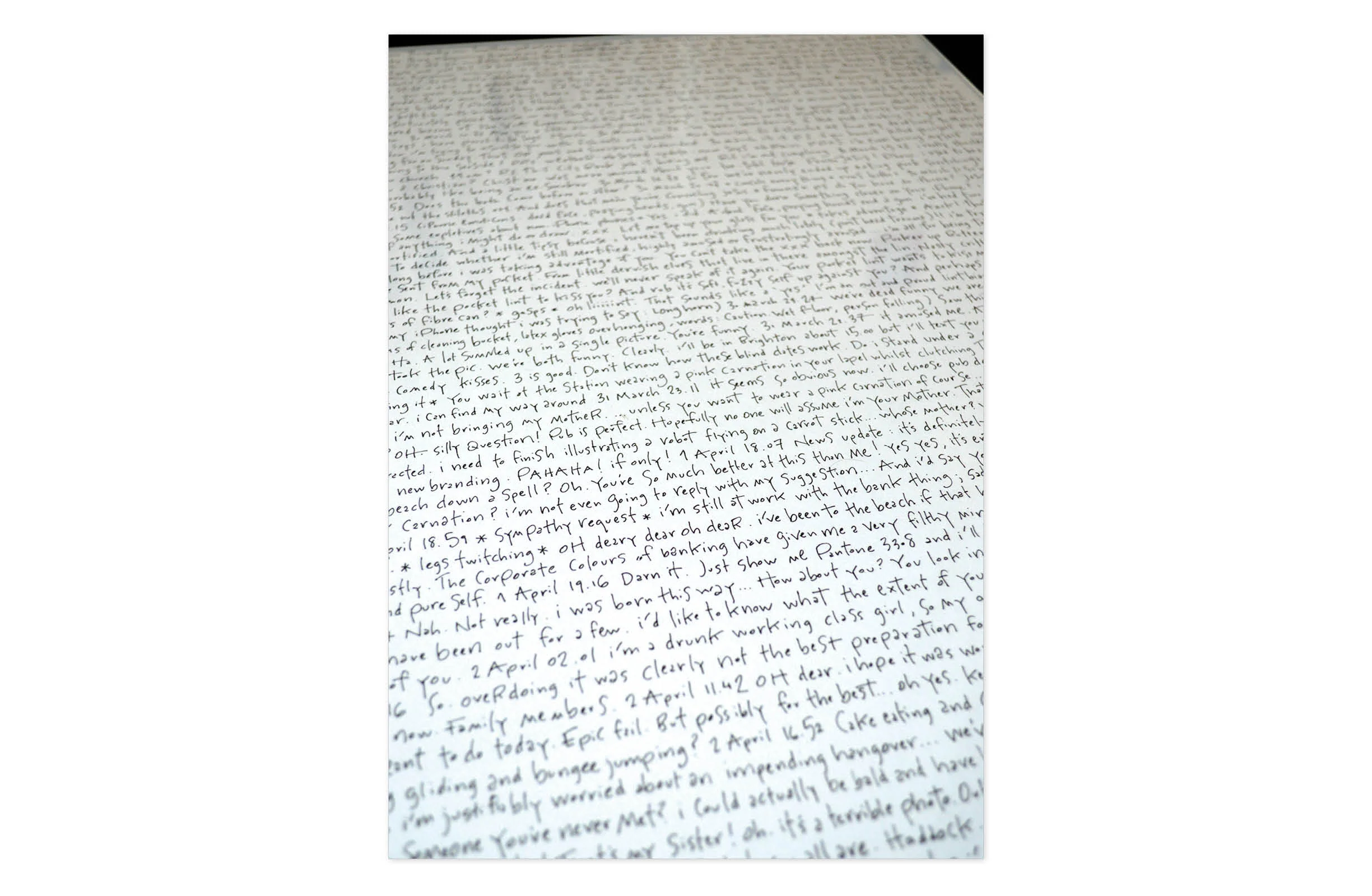 A commissioned and handwritten A2 poster project.