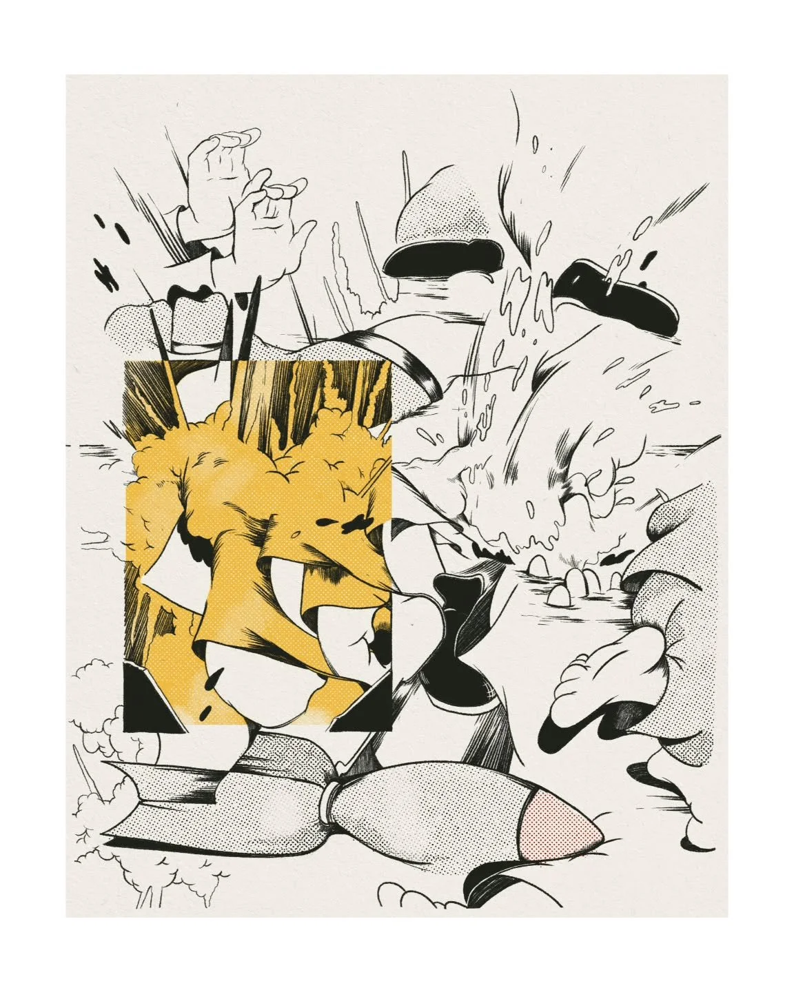 💥 And we're all drowning in it.

#XavierPetromelis #ContemporaryDrawings