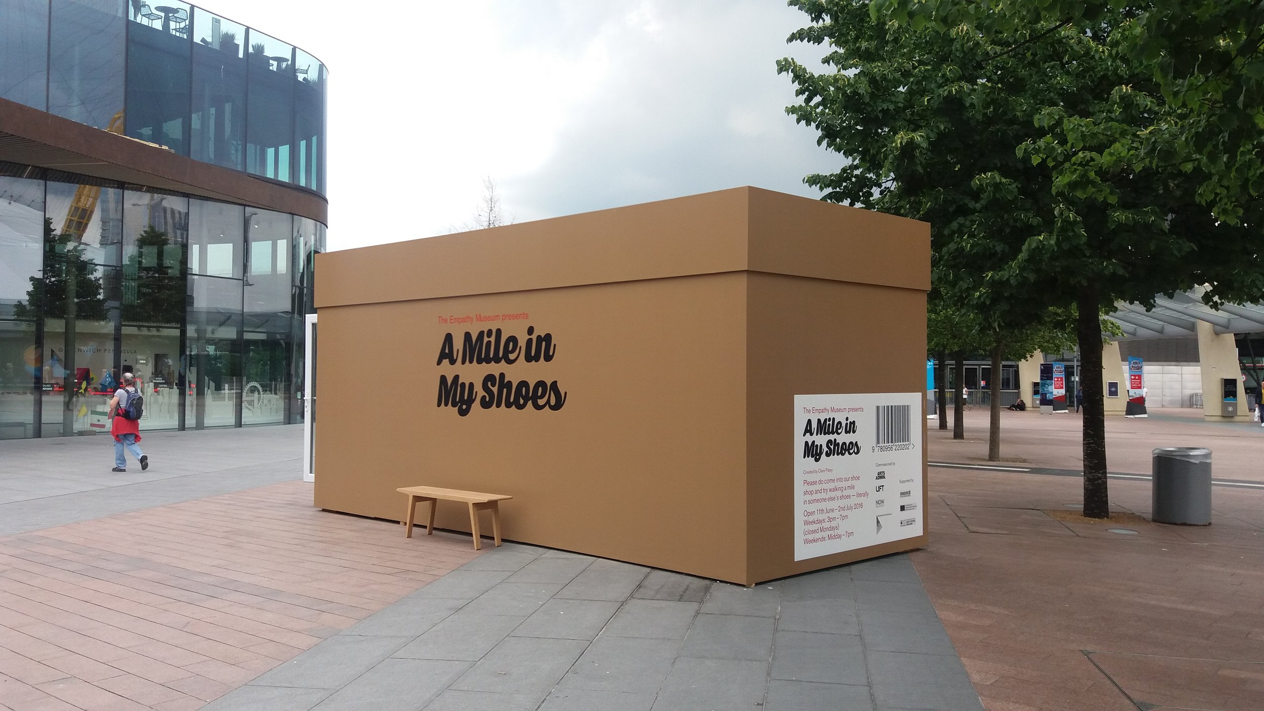 The Empathy Museum: Uprisings 81 x Mile in My Shoes