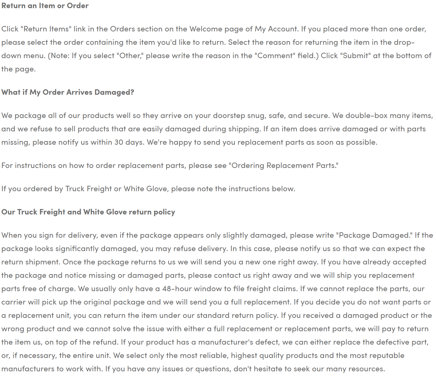 Wayfair Return Policy H. Prall Interior Design Blog H. Prall