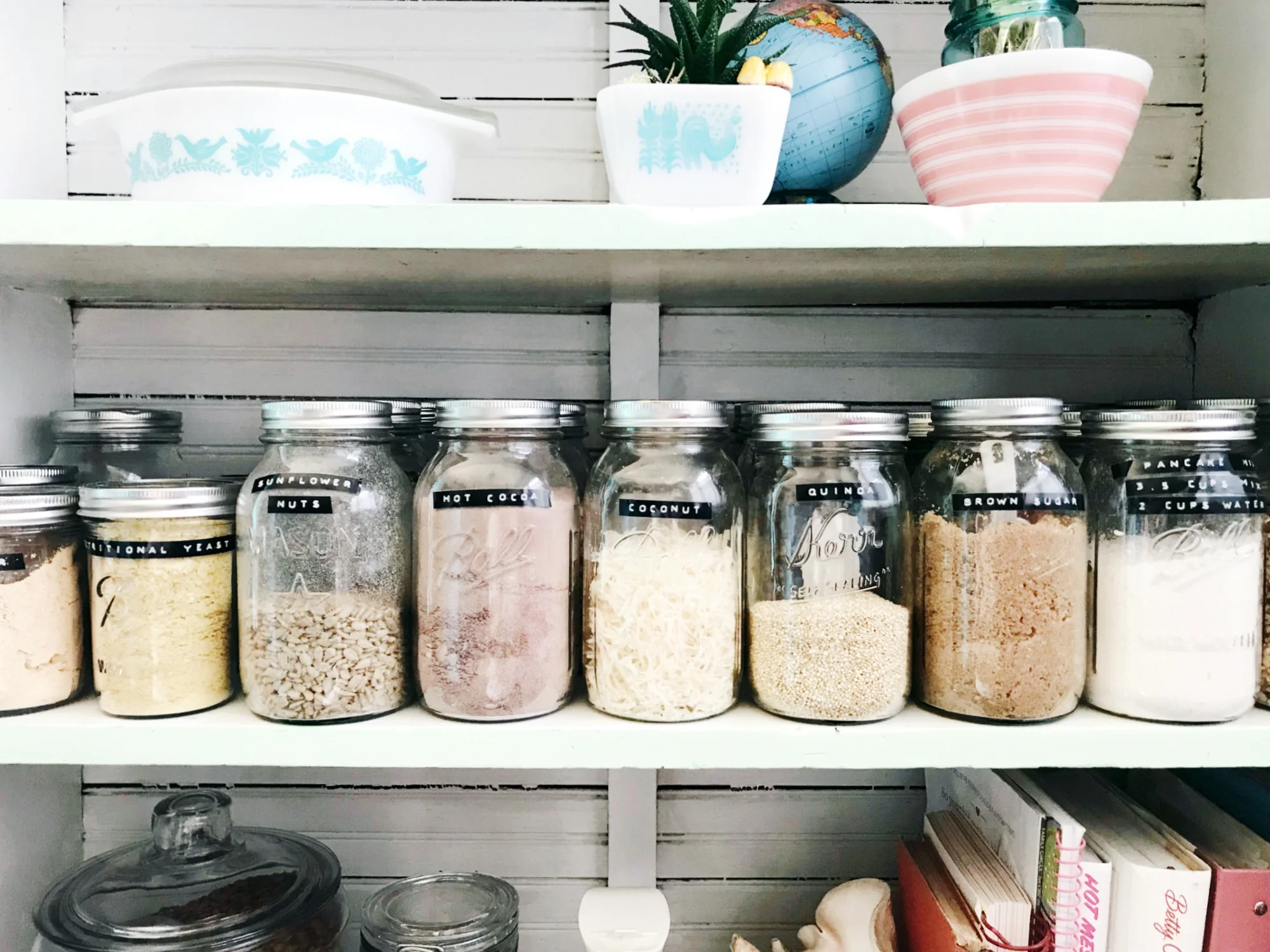 How to Organize Your Pantry with Mason Jars H. Prall Interior Design