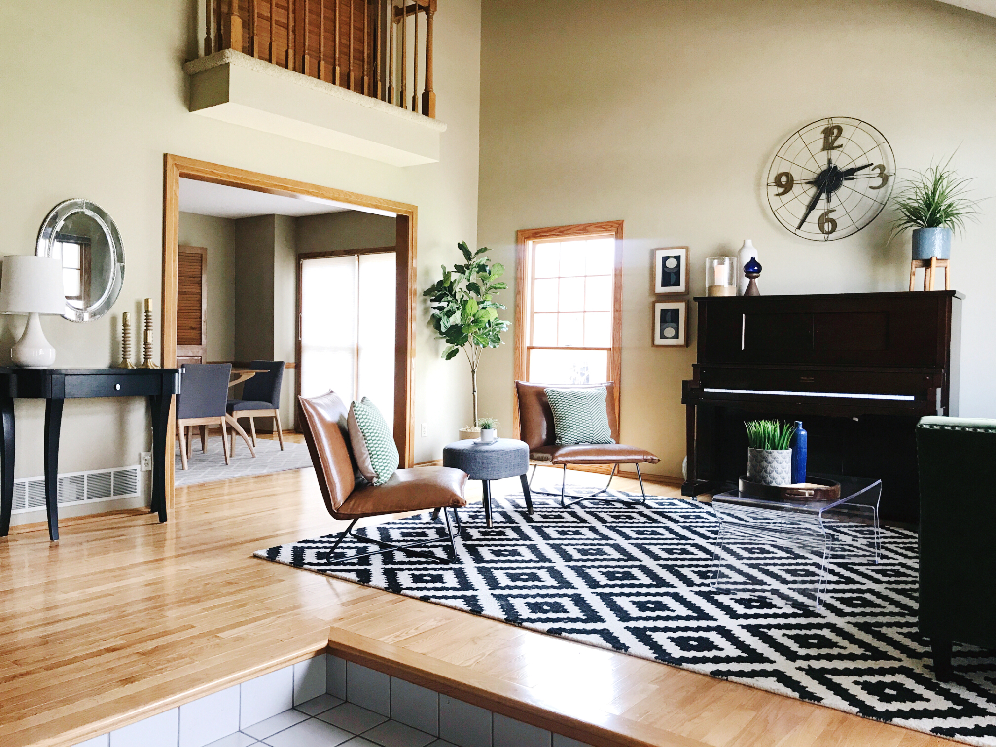 How to Design Around Honey Oak | H.Prall & Co. Interior Decorating | hprallandco.com