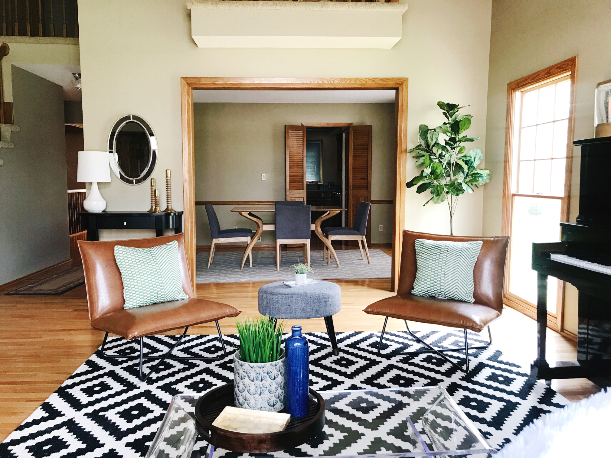 How to Design Around Honey Oak | H.Prall & Co. Interior Decorating | hprallandco.com