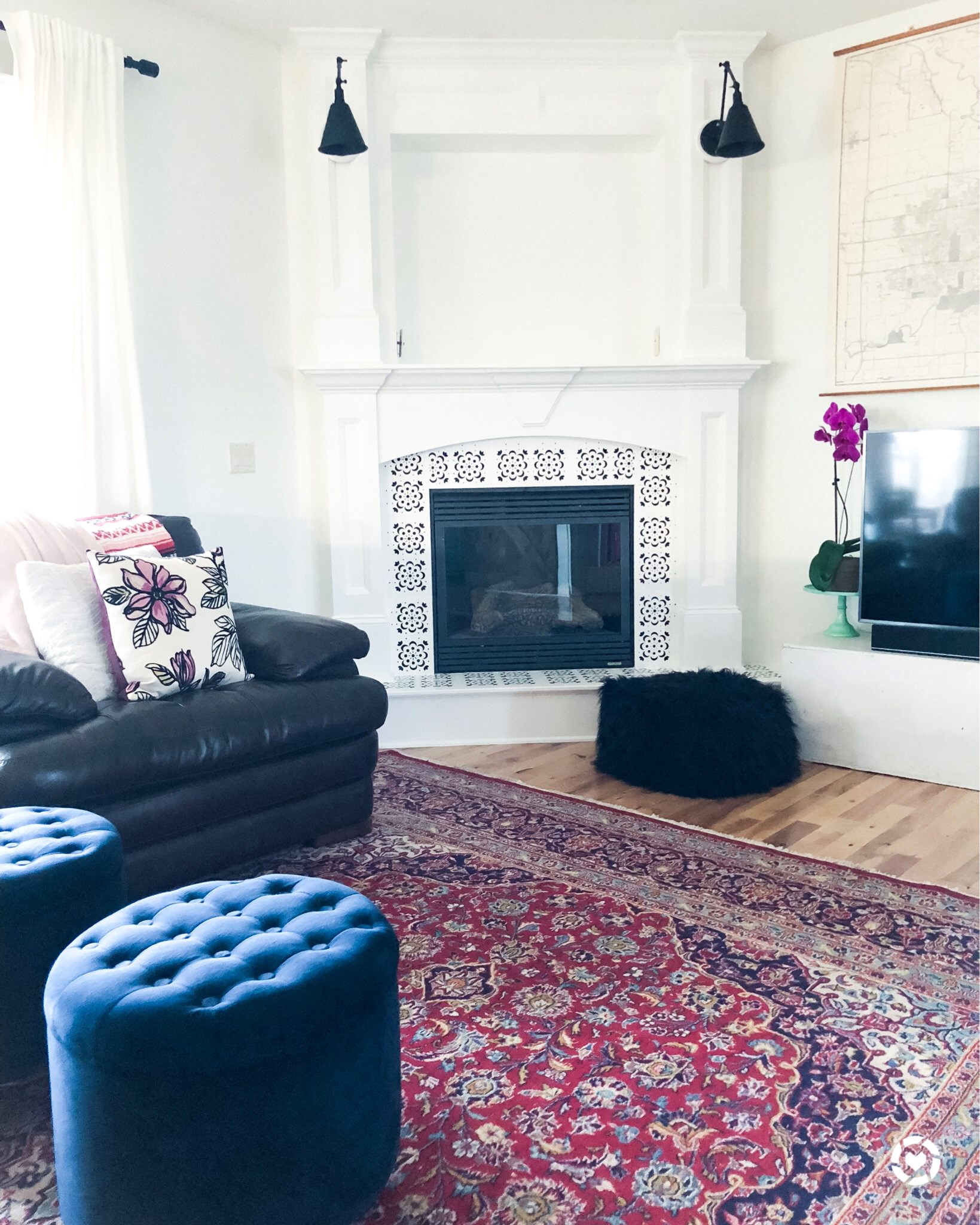 Drab to Fab Fireplace Makeover by hprallandco.com | H.Prall &amp; Co. Interior Decorating