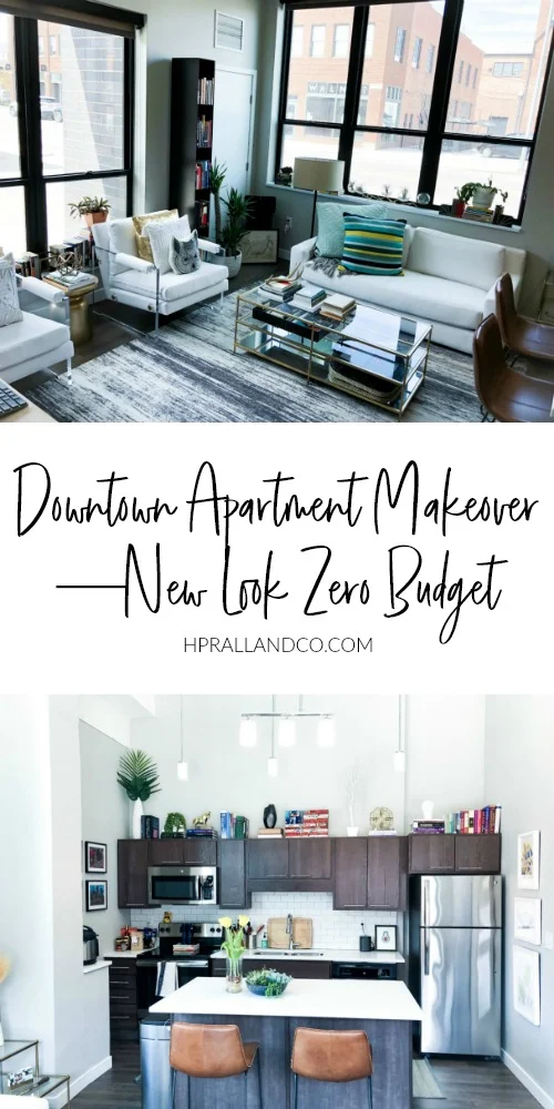 Downtown Apartment Makeover—New Look Zero Budget from hprallandco.com | H.Prall & Co. Interior Decorating + E-Design