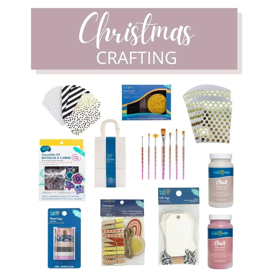 Christmas Crafting Supplies H. Prall Interior Design