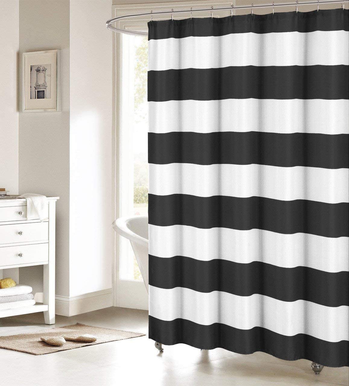 The Best 84" Extra Long Shower Curtains from Amazon H. Prall