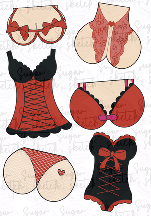 sexy lingerie patterns Free Lingerie Patterns + Swimsuits And Nightwear main image 1