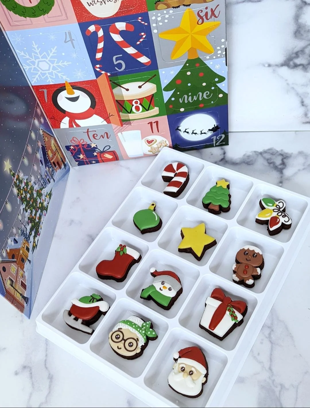 ***SOLD OUT*** Countdown to Sweetness: Create Your Own Cookie Advent Calendar! - Cookie Decorating Class