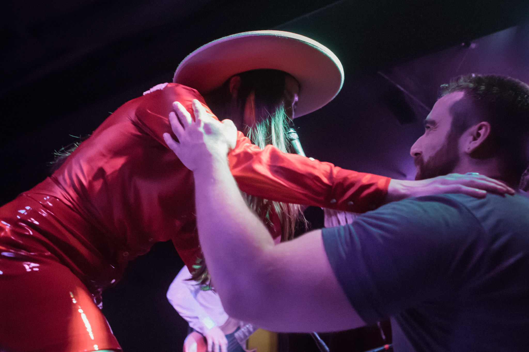 Angela Perley & The Howlin' Moons delivered a knock out rock'n'roll performance last night to a packed room full of devoted fans at the Rumba Cafe.