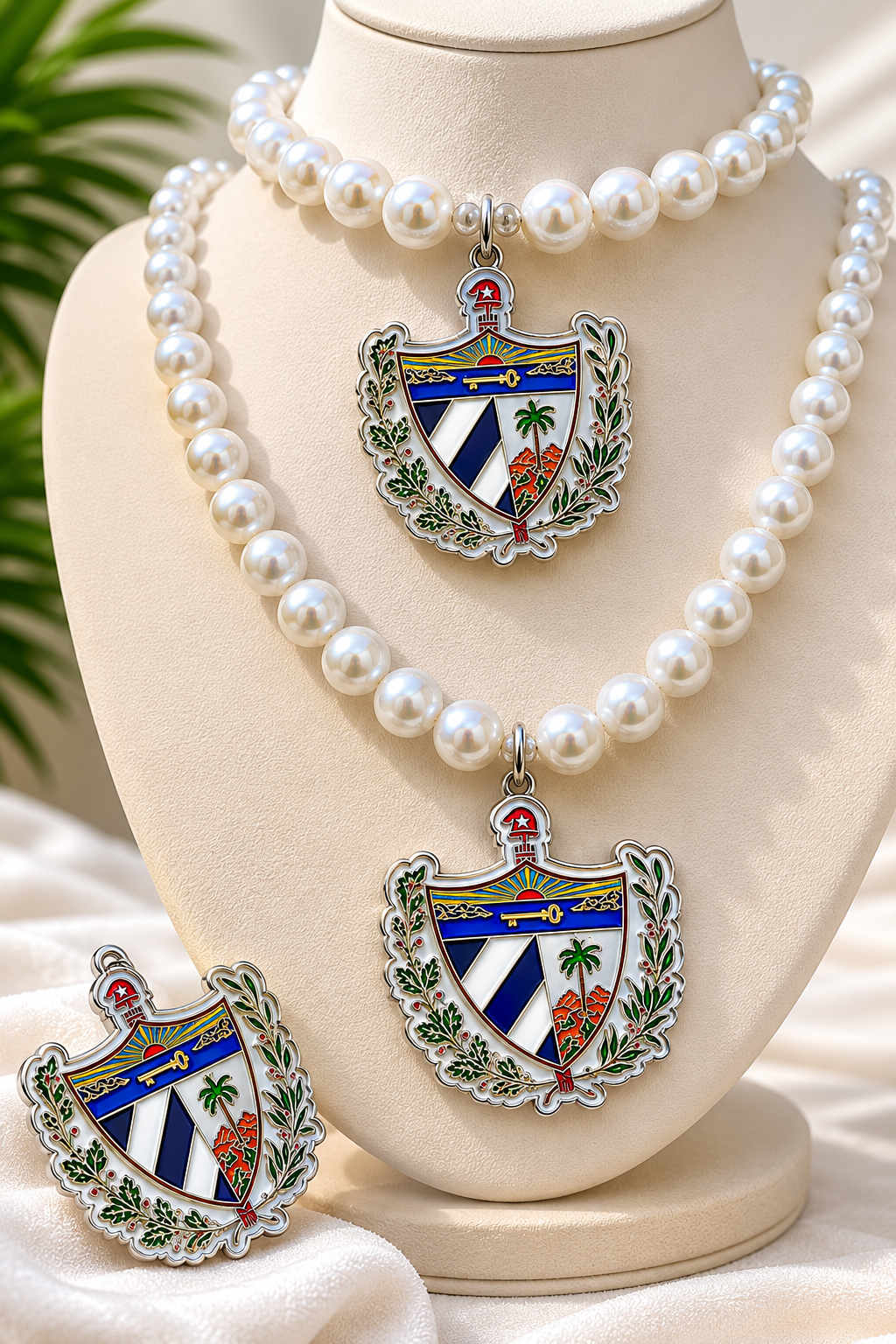 Escudo cubano - perlas