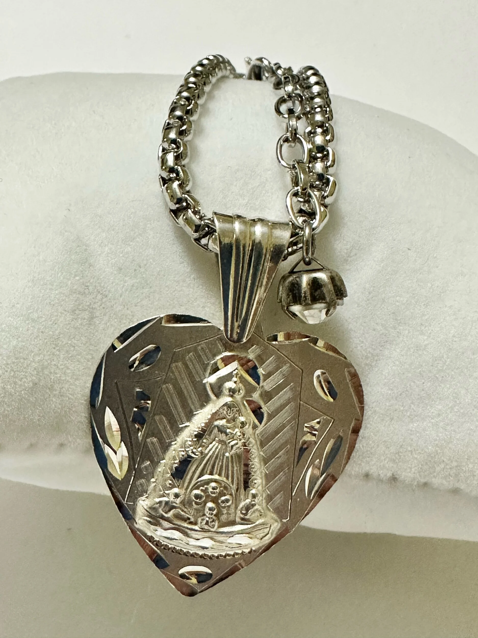 Milagrosa Virgen de la Caridad del Cobre- Plata