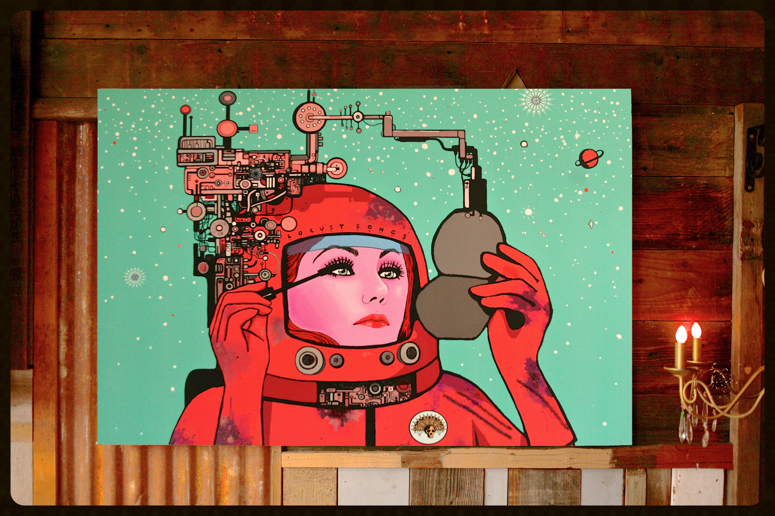 'Primitive Tribes' 2015 Poster work for film festival. Prints available HERE