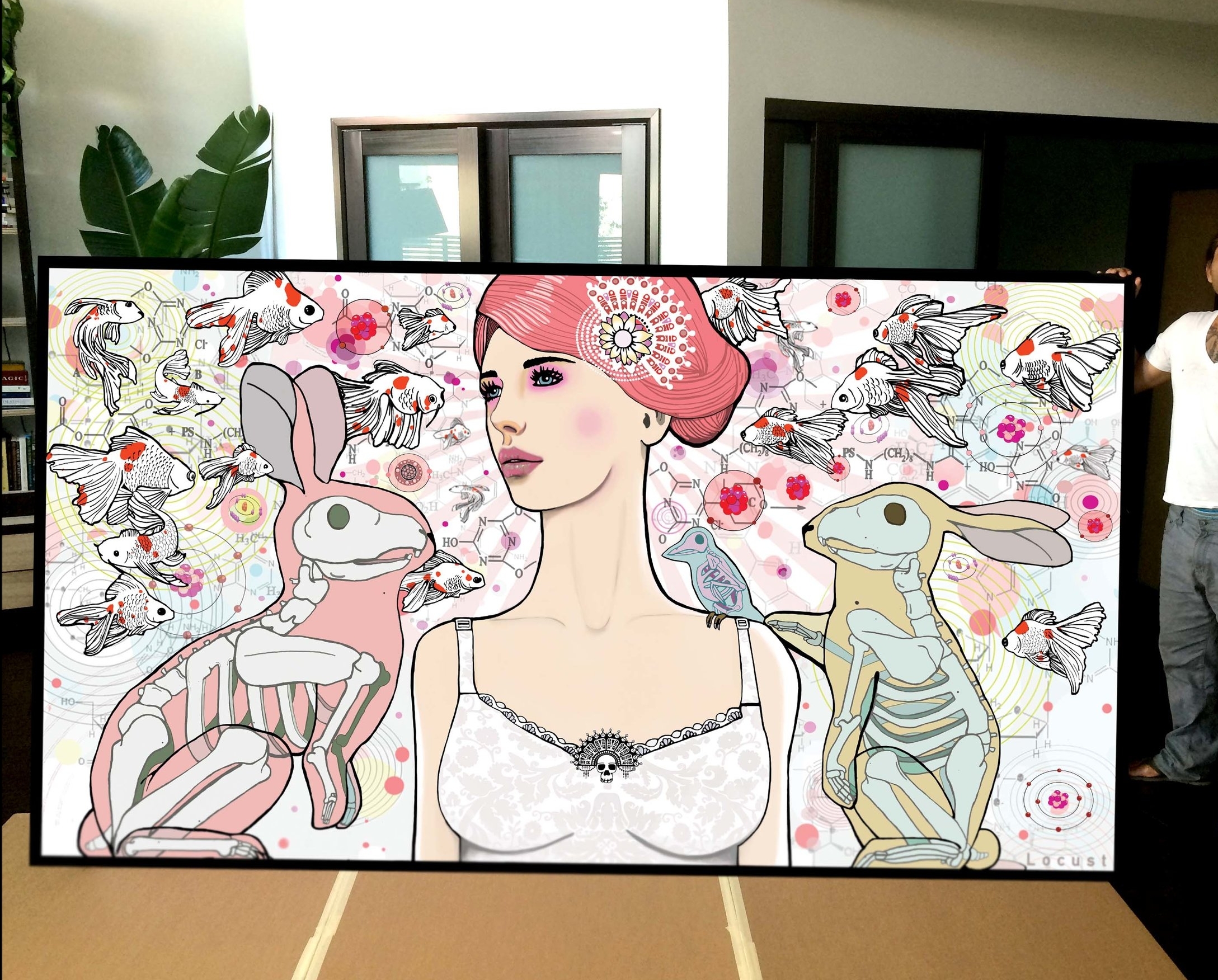 'Hallucination' 2016 Digital Prints available HERE