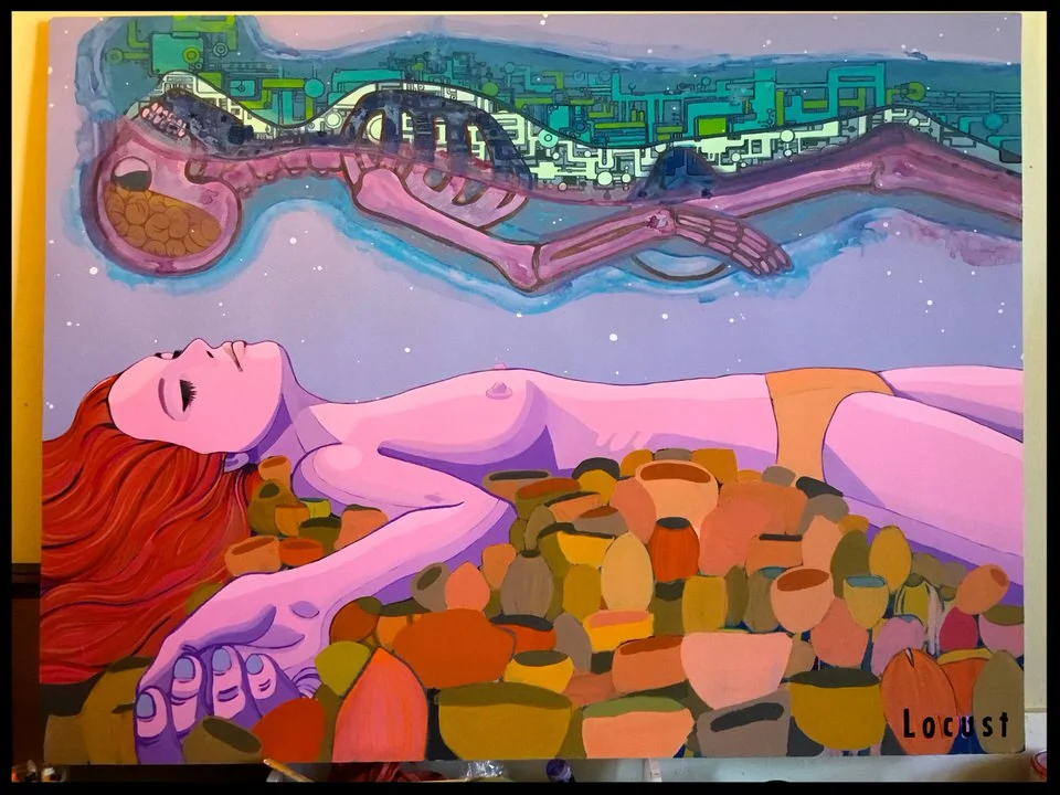 Sleeping Girl (The Process of Interdimensional Travel)