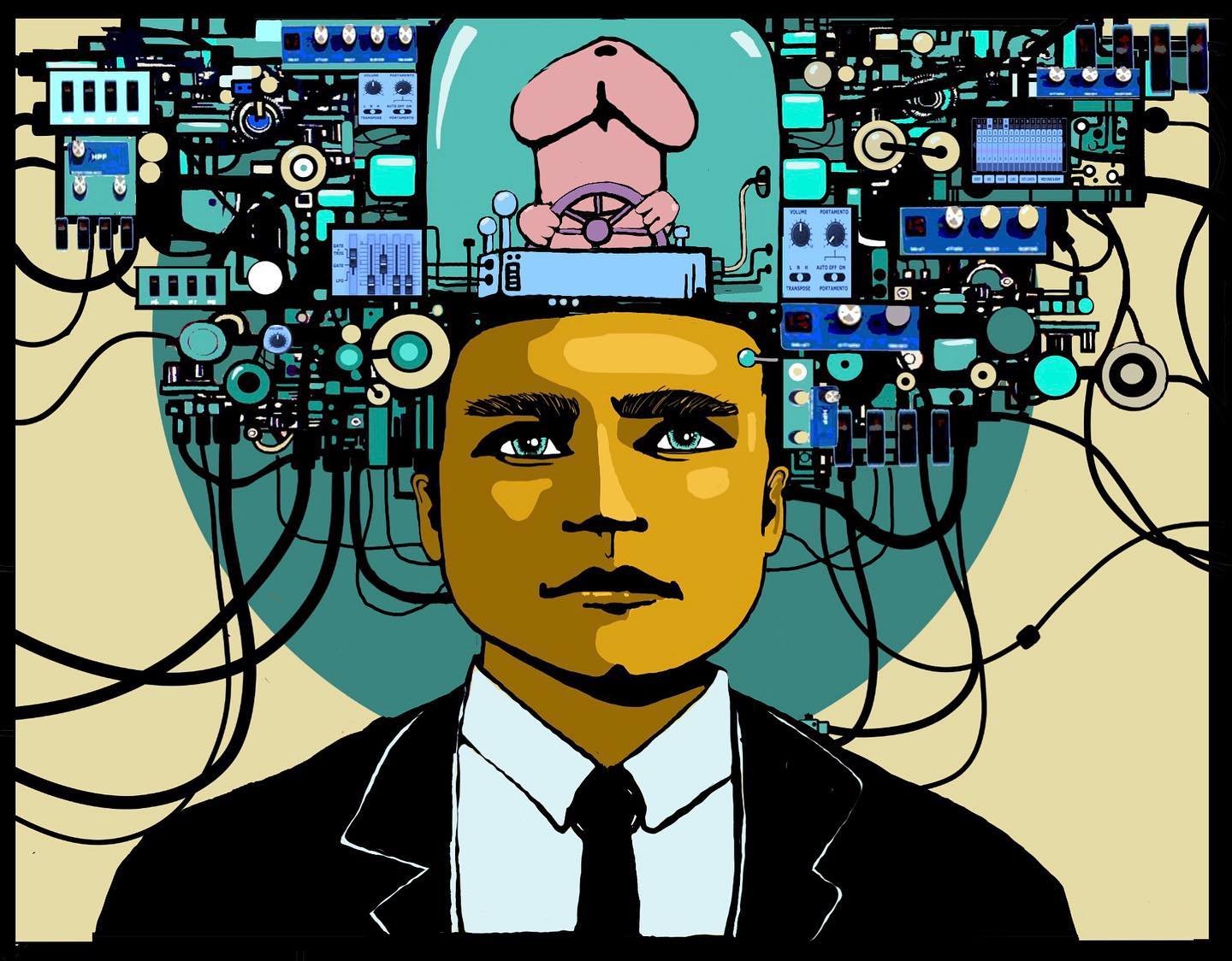 Captain
&hellip;. 
:::
&mdash;
:::
&mdash;
Locustsongs.com 
:::
&mdash;
:::
&mdash;
#captainoftheship #locustsongs #vr #locustart #captain #artprints #brc2022  #ocaptainmycaptain #baddriver #artbasel #technologysolutions #heebeejeebees #jre #mdc #fam