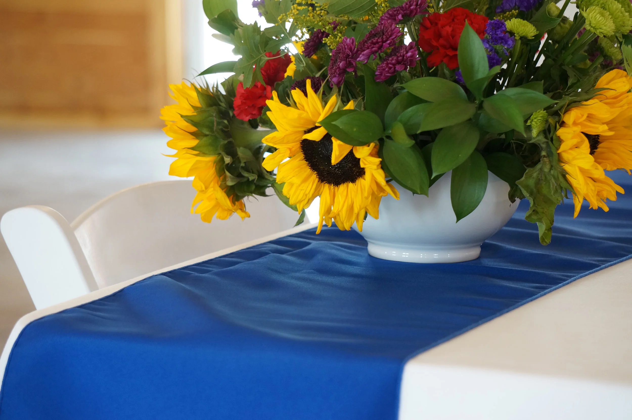 Royal Blue Table Runner