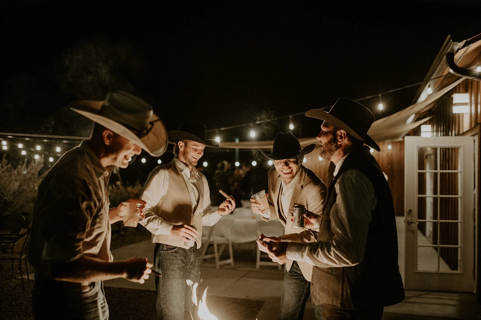 Gather Around Firepit at Rugged Horizon