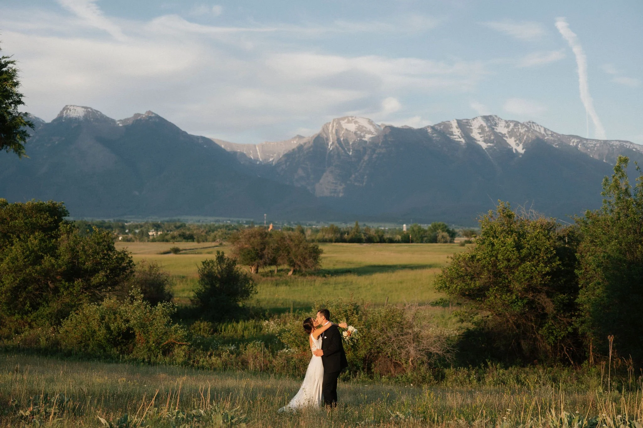 Spring Mountain Wedding Views at Rugged Horizon
