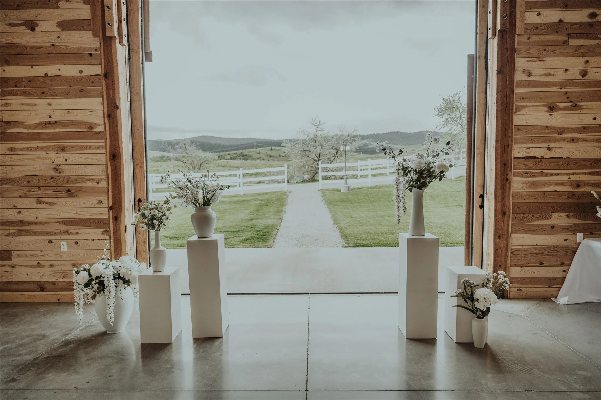 Indoor Ceremony at Rugged Horizon