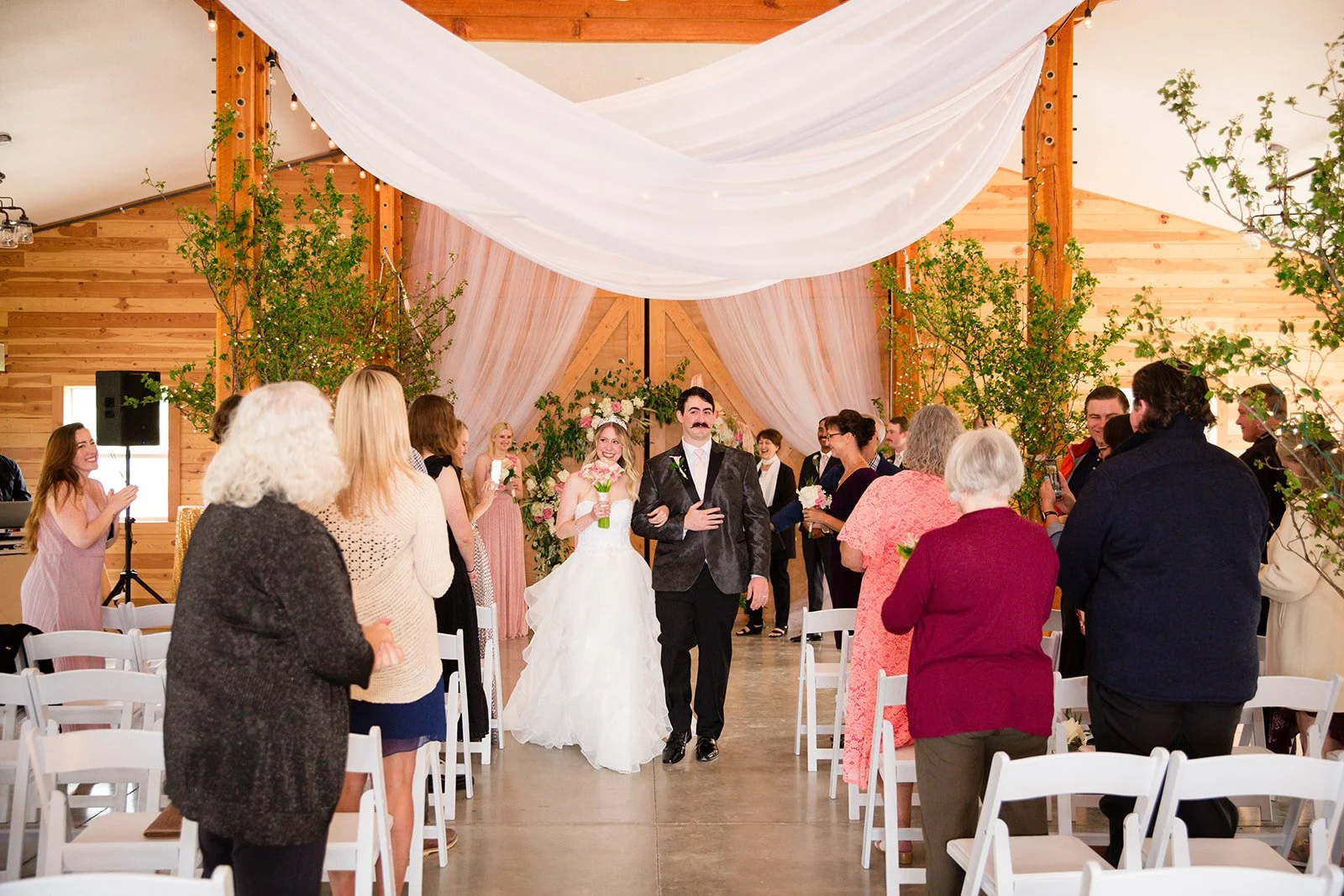 Barn Door &amp; Ceiling Drapes
