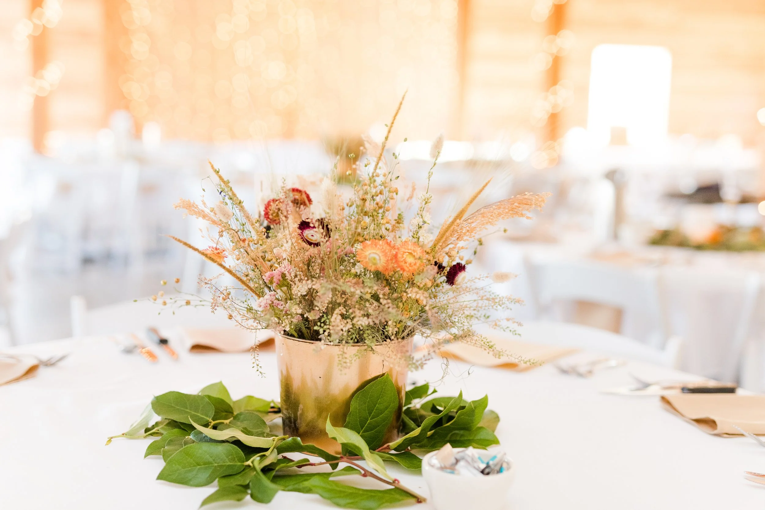 Dried Florals for Fall Wedding Decor