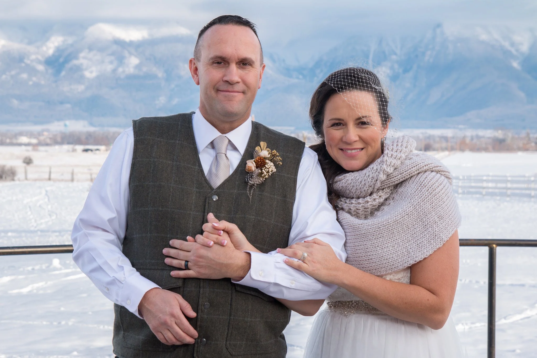 Winter Wedding at Rugged Horizon