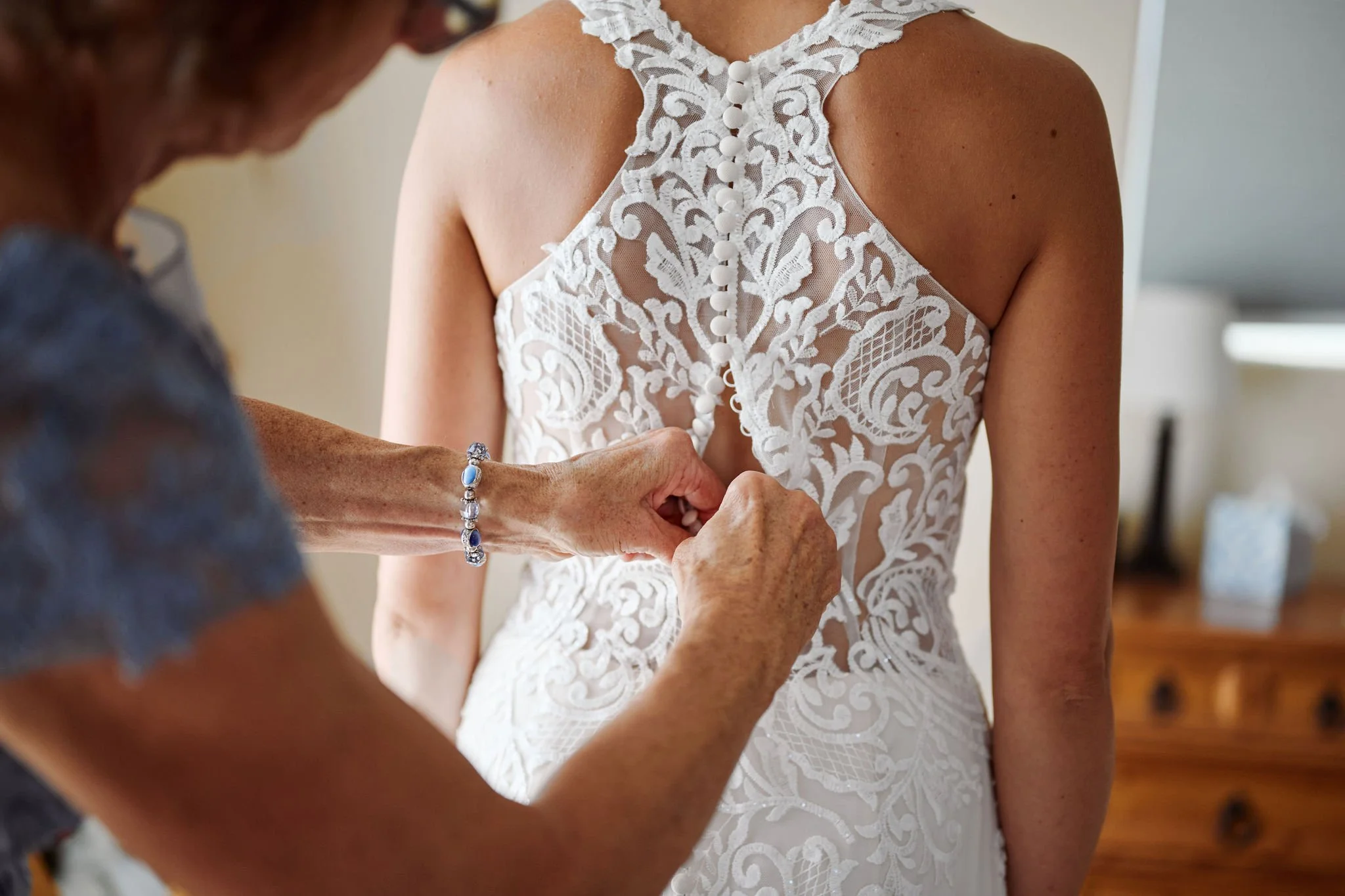 Button Dress in Private Loft