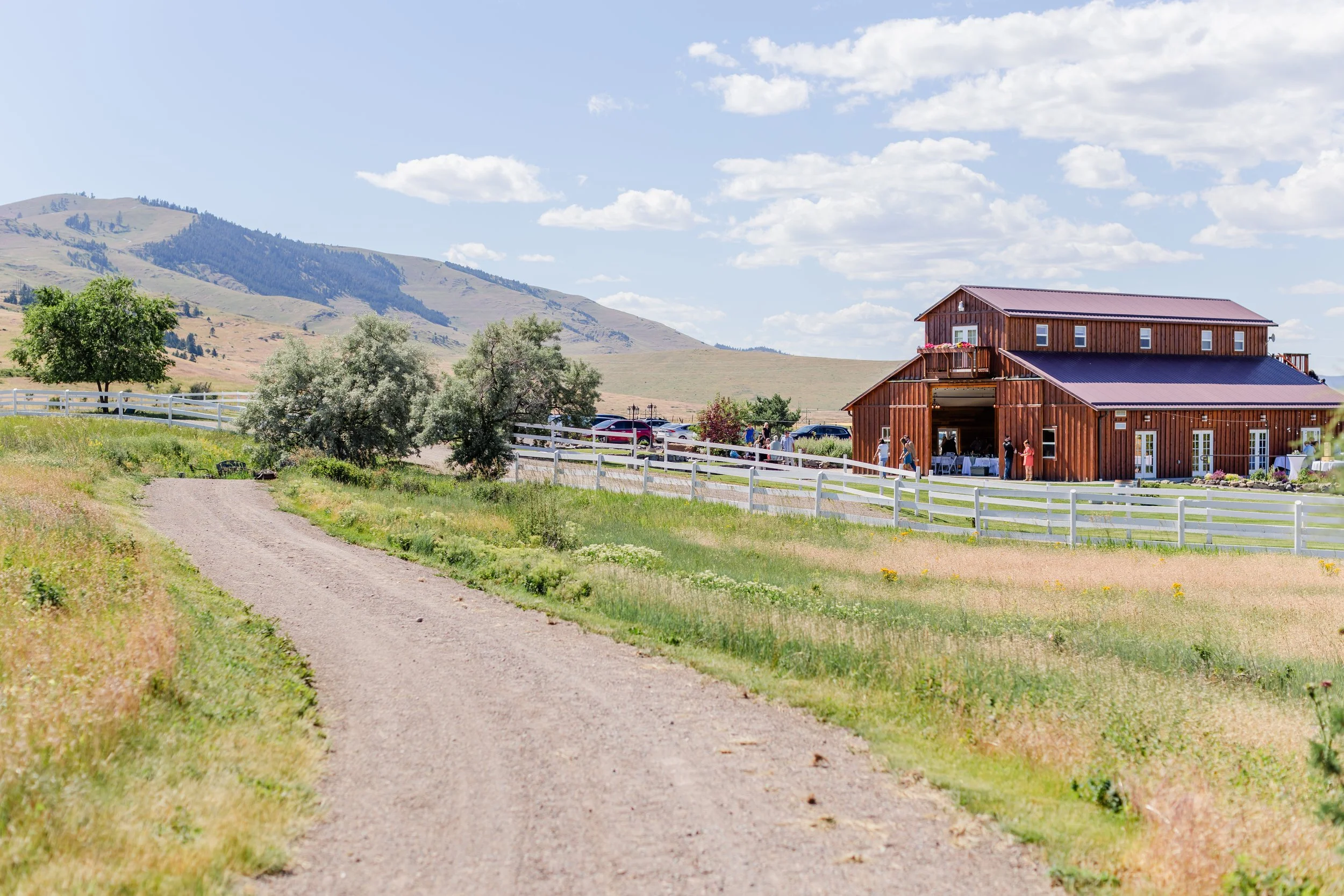 Meadow Path to the Rugged Horizon Wedding Venue