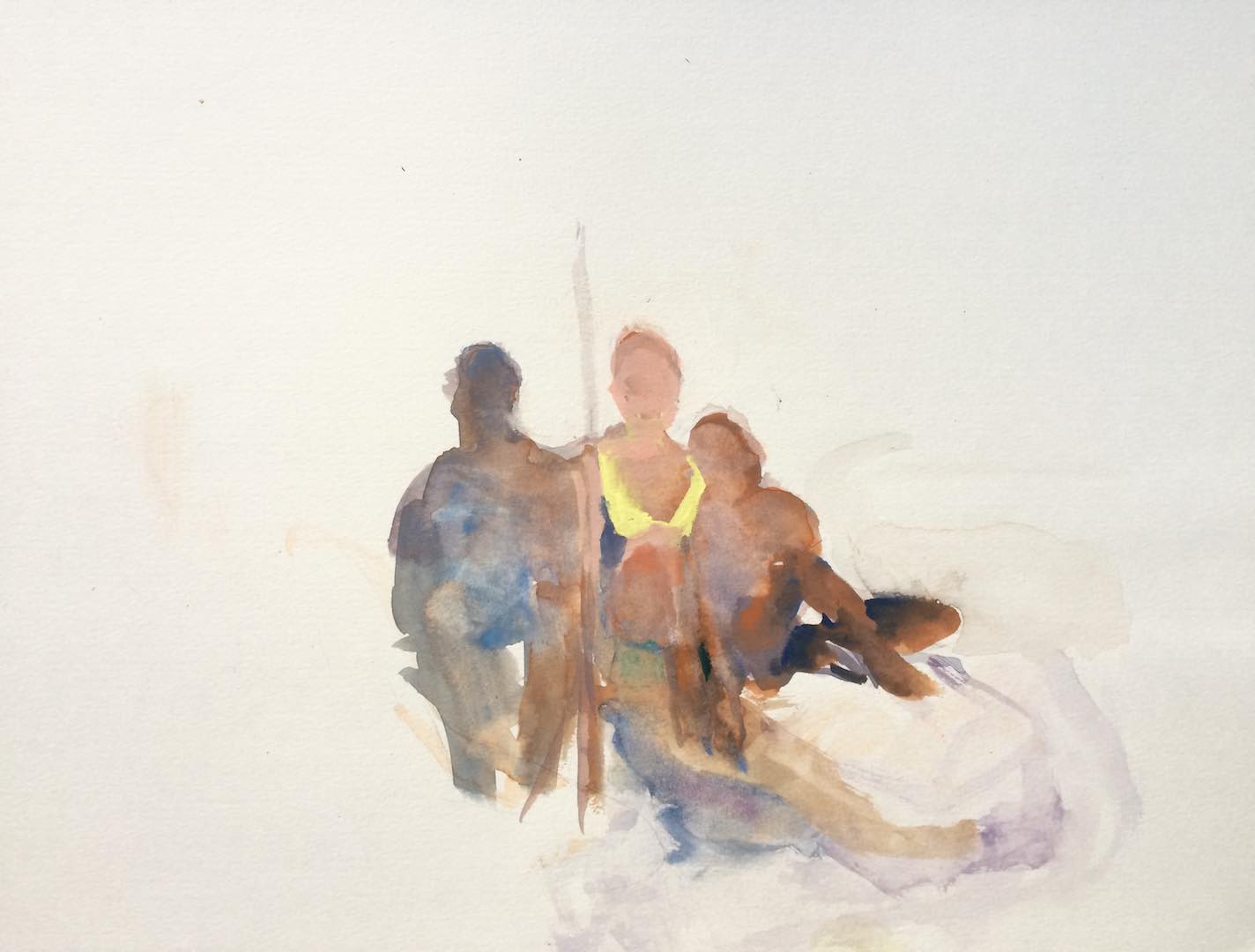Three Figures in the Shade, 2009
