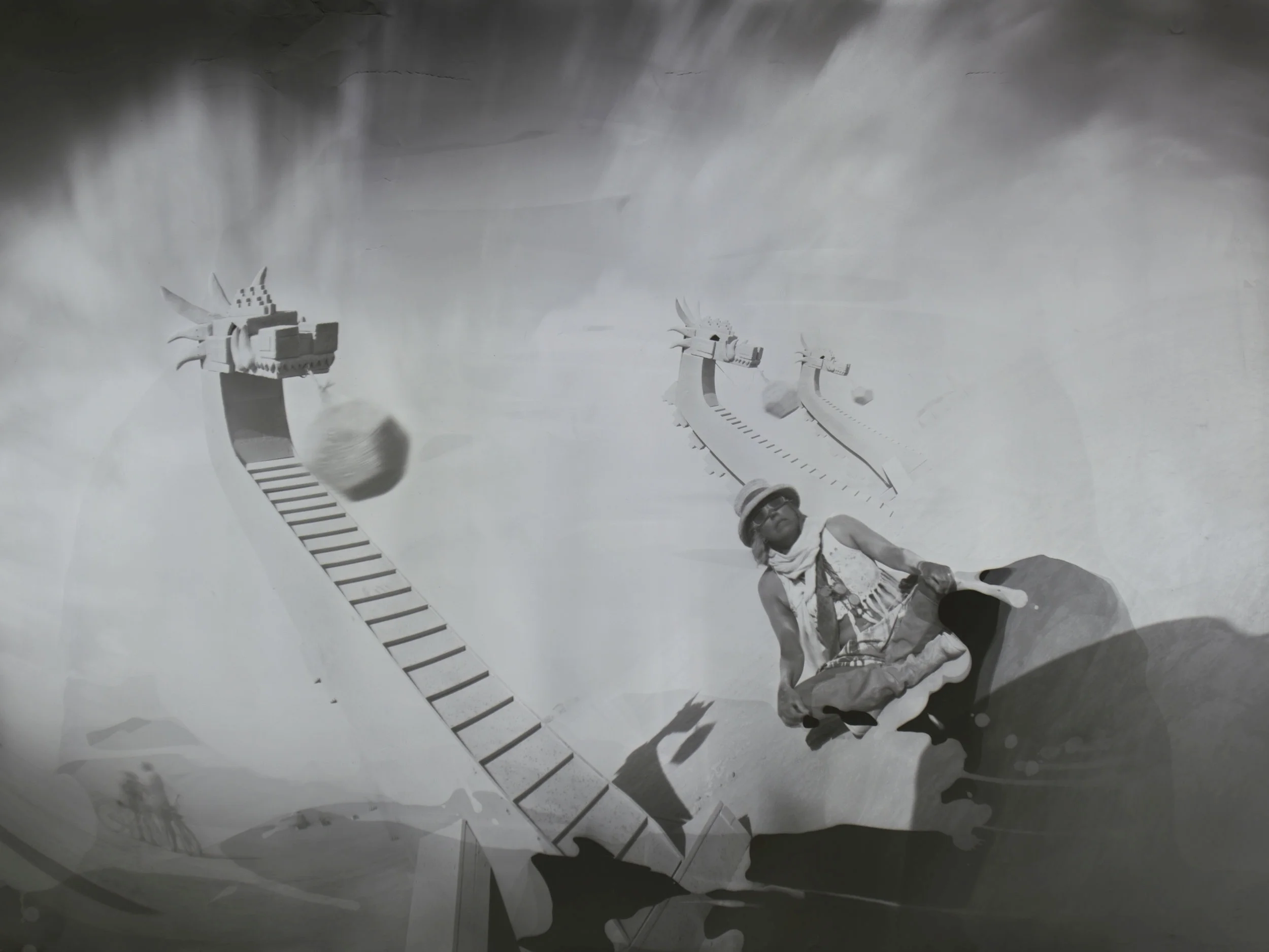 "The Shrine of La Santisima Muerte" by El Vaquero Muerto & his Comrades of Questionable Morals. Photo of Pinhole Alumni Cynthia Whelan captured by Larry Michael Robertson and my good friends from Pinhole Project. www.pinholeproject.org Thank you James, Karyn and Larry Michael. 