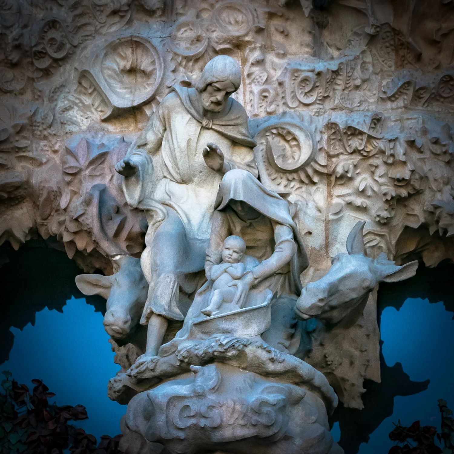 The Sacred Family of the "Sagrada Família."