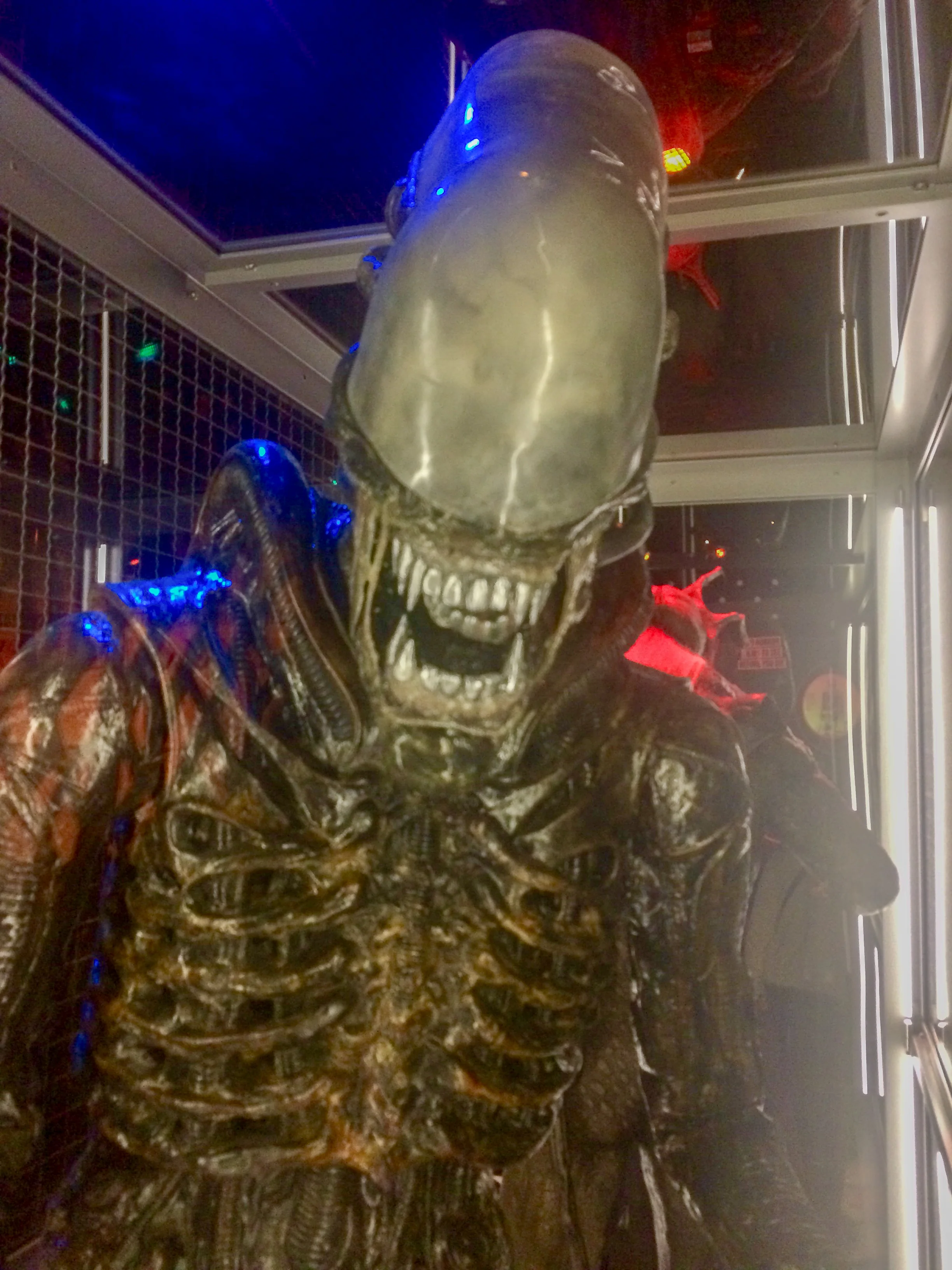 This is my ‘Be Fearless’ photo. “Alien” from the Museum of Popular Culture in Seattle.