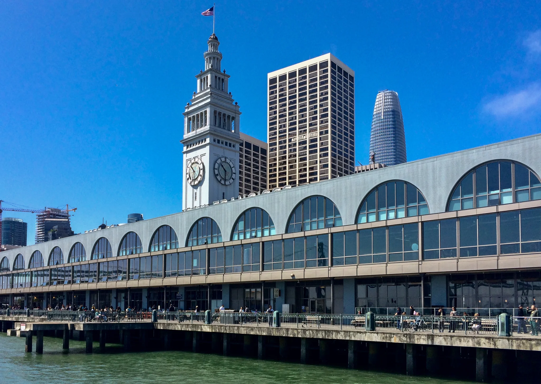 First stop, the Ferry Building.